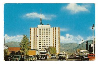 Postcard Anchorage Alaska Shows MT McKinley Apartments