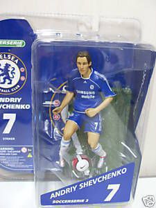 Football Club Chelsea 7 Andriy Shevchenko Figure Soccer