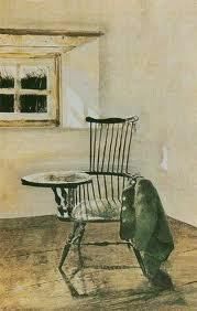 Writing Chair Andrew Wyeth RARE Out of Print` Mint Condition
