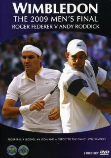   Final Roger Federer vs Andy Roddick 2 Di DVD New 032031449398