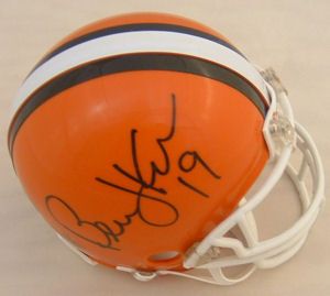 Bernie Kosar Autographed Cleveland Browns Mini Helmet