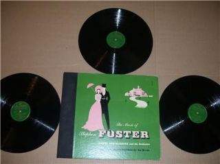 The Music of Stephen Foster Andre Kostelanetz 78rpm 12