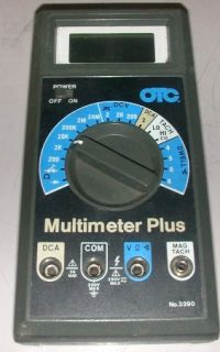 Owatonna Tool Company Digital Multimeter 3390/3500 01