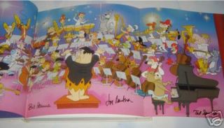 The Art of Hanna Barbera Book in Person Autographs