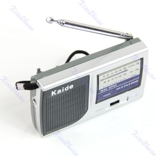Portable Am FM Pocket Radio 2 Bands Receiver DC 3V Mini