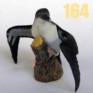  Seagull Pacific Ocean Bird ChocoQ Animal Figure Japan Gift