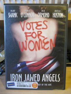 Iron Jawed Angels (DVD, 2004), Anjelica Huston, Hilary Swank, Frances 