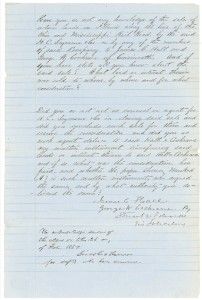 1858 Abraham Lincoln Signed Legal Document with Full PSA DNA Letter 