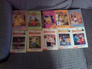 Lot of 10 Baby sitters Club Books by Ann M. Martin Little Sister