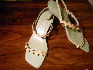 Ann Marino Strappy Sandals Leather Size 7M