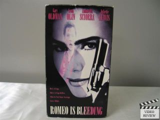   Bleeding VHS Gary Oldman, Lean Olin, Annabella Sciorra, Juliette Lewis