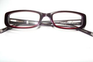 anne klein eyeglasses 8065 burgandy new and authentic