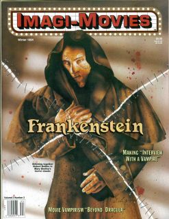   Movies V2 2 Frankenstein Interview with A Vampire Anne Rice