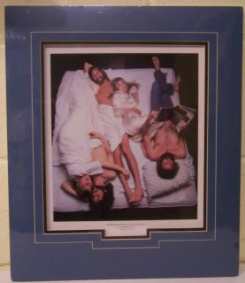 Fleetwood Mac in Bed Annie Leibovitz Image Double Matted in Shrink 