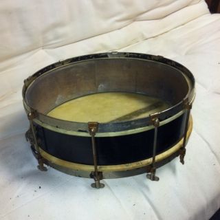 Early Thin Snare Drum Leedy Wood Percussion Fixer Upper