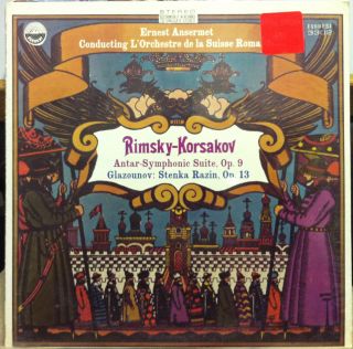 Ernest Ansermet Rimsky Korsakov Antar Symphonic Suite LP SEALED SDBR 