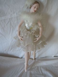 Franklin Heirloom Doll  Anna Pavlova in Swan Lake  Ballerina