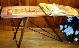 Vintage Ironing Table Maid of Honor RIJ O Matic Rustic