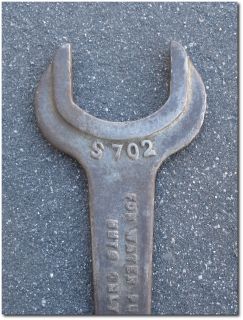 more antique farm tractor wrenches from a farm tool collection