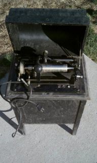 Antique Dictaphone Shaving Machine Phonograph