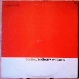ANTHONY WILLIAMS Spring Blue Note 4216 mono NY ear van gelder