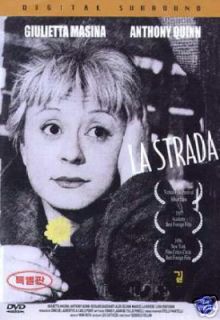 La Strada DVD Federico Fellini Anthony Quinn Italian
