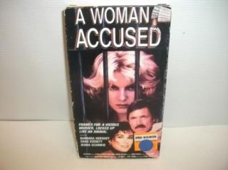 Woman Accused VHS Made for TV Movie Diana Scarwid Ron Rifkin RARE 