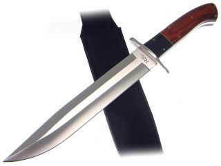 Pakkawood Montana Toothpick Fixed Blade Bowie Knife
