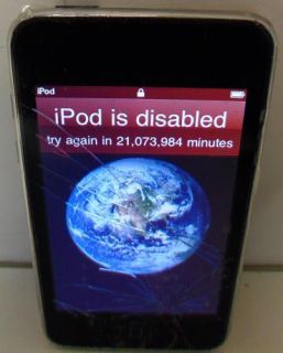 Apple iPod Touch 3rd Generation 8 GB Black as Is Repair