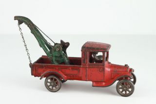 1929 Arcade Cast Iron Ford Model A Wrecker Weaver 215