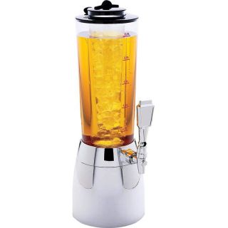 80 oz Beverage Drink Beer Soda Juice Dispenser w Ice Chamber Cooling 