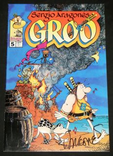 Groo 5 Image Comics 1995 Sergio Aragones Autograph