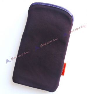   Suede Pouch Soft Case Skin Cover for iPhone 3G 4G 4GS iPod