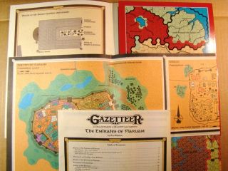 GAZ 2 Gazetteer Emirates of Ylaruam RARE Dungeons Dragons