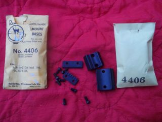 Realist Scope Mount Bases for Remington 700 721 722 725