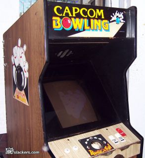 Capcom Bowling Arcade Machine Great Bar Game Nice