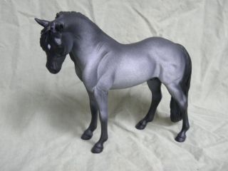 Breyer cm Custom Bouncer Apple Jack Pony Blue Roan