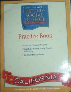 Houghton Mifflin Social Study Lvl 5 Workbook Homeschool 0618618538 