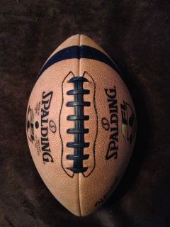 AFL Arena Football Authentic Game Used Ball Spalding