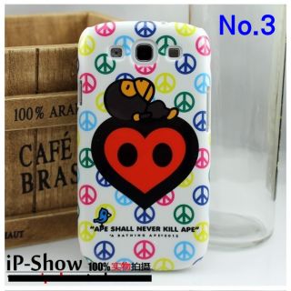   by A Bathing Ape for Samsung Galaxy S3 SIII i9300 Cover Case