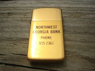 Northwest Georgia Bank Advertising Park Lighter Ringgold GA New in Box 