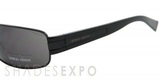 NEW Giorgio Armani Sunglasses GA 598/S BLACK BKSE5 GA598 AUTH