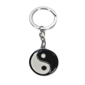   Metal Enamel Key Chain Ring 3 5 Martial Arts Tai Chi New Gift