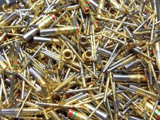 TROY OZ NOS MILITARY SPEC CONNECTOR CONTACTS PINS Gold Scrap 
