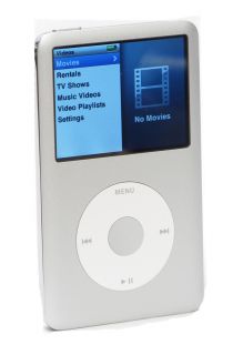 Apple iPod Classic 6th Gen 80GB Silver Video  Player