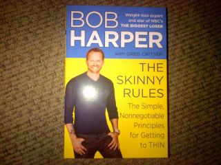The Skinny Rules by Bob Harper(2012, Hrdcver) Brand New Book Free US 
