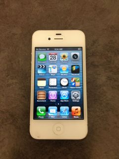 Apple iPhone 4S 16GB White at T Smartphone