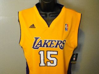 New Ron Artest 15 Lakers Youth XLarge XL 18 20 Adidas Rev30 Jersey 9TP 