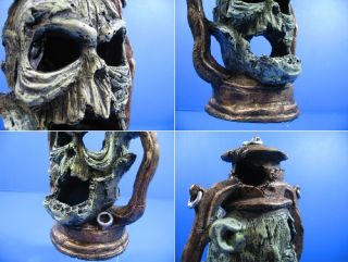 Devil Oil Lamp Skull Cave 6 7x4 9x9 8 Aquarium Ornament Decor 