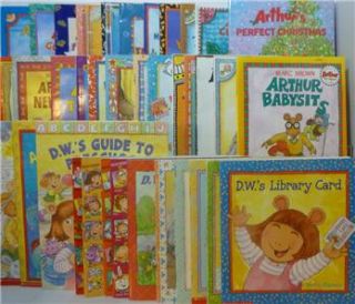 Lot 40 Arthur D w Adventures Story Books by Marc Brown as Seen on TV 